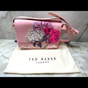 Beautiful floral Ted Baker London cross body with dust bag